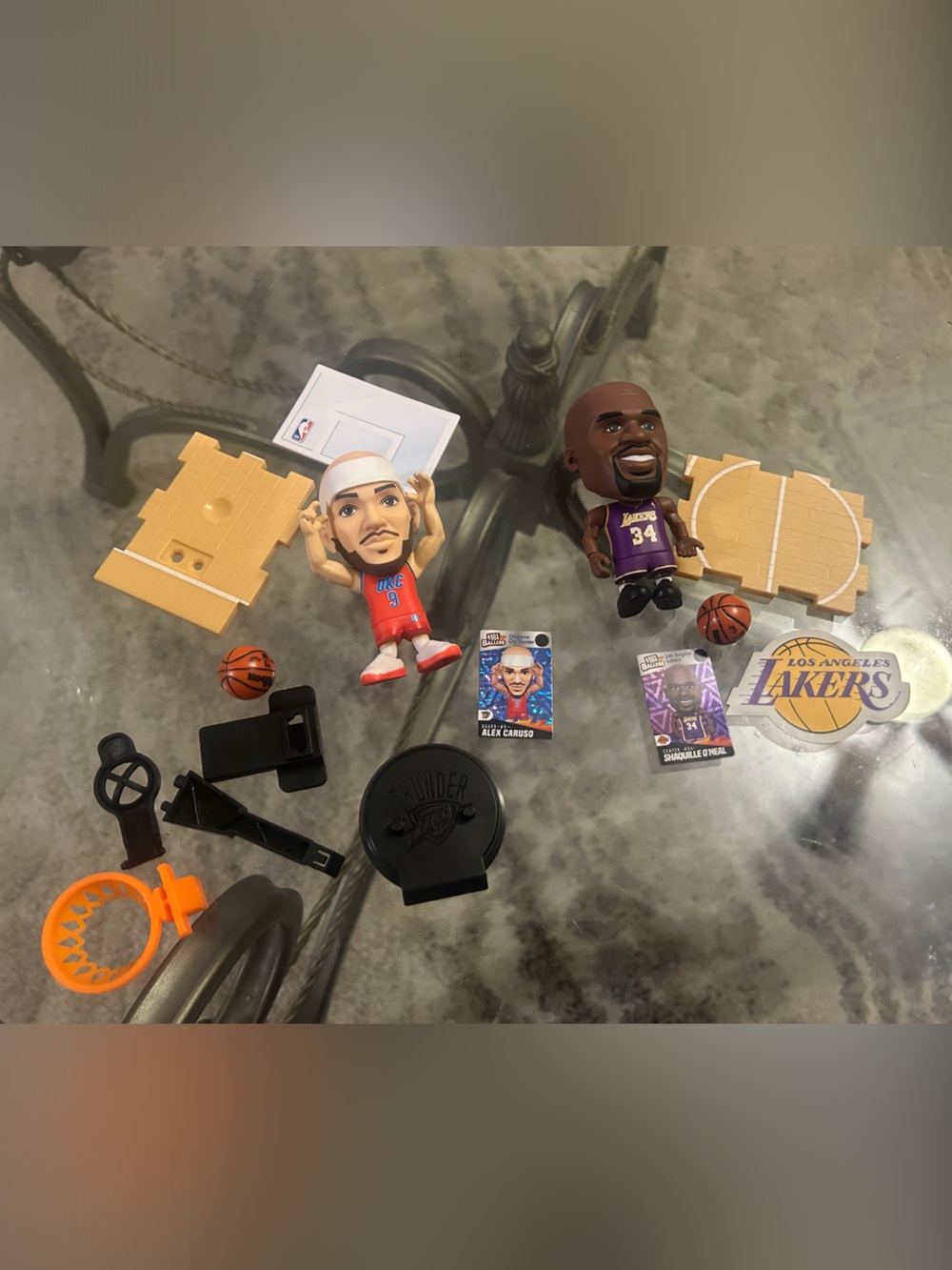 NBA ZURU. Rare Caruso and Shaq